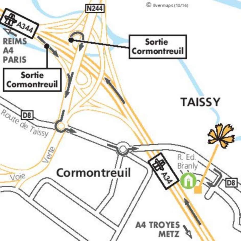 Fasthotel Reims Est - Taissy Esterno foto